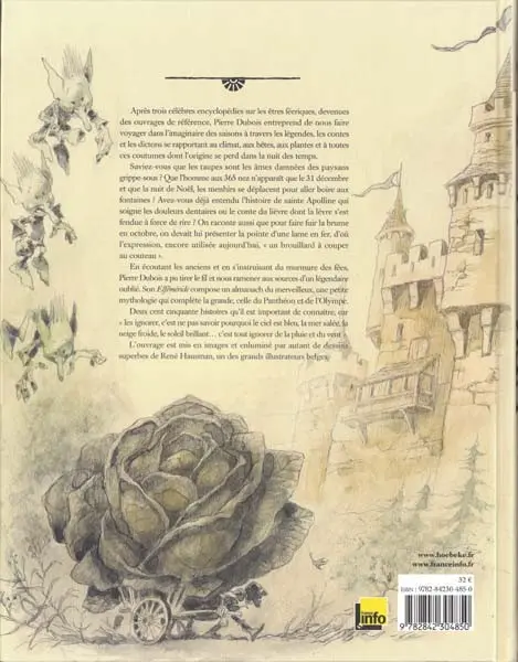 Verso de l'album L'elféméride - Le grand légendaire des saisons Tome 1 Automne - Hiver