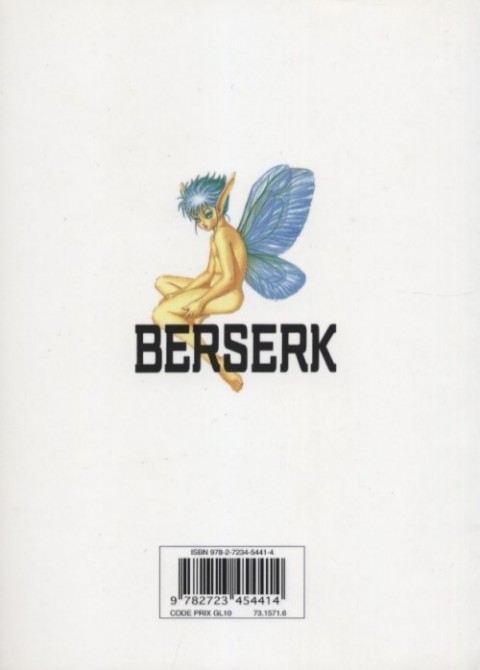 Verso de l'album Berserk 18
