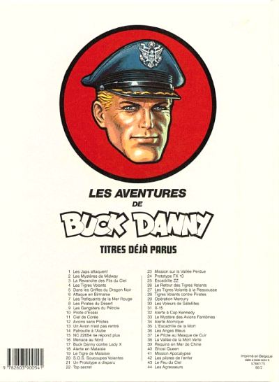 Verso de l'album Buck Danny Tome 44 Les Agresseurs