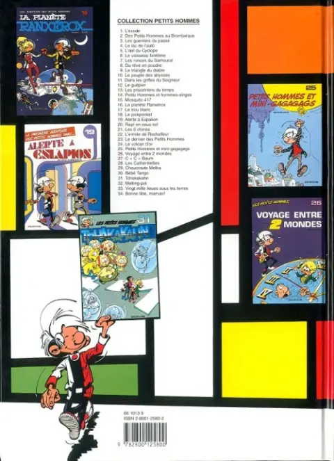 Verso de l'album Les Petits hommes Tome 34 Bonne fête, Maman !