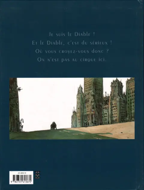 Verso de l'album Le Bibendum céleste Deuxième tome