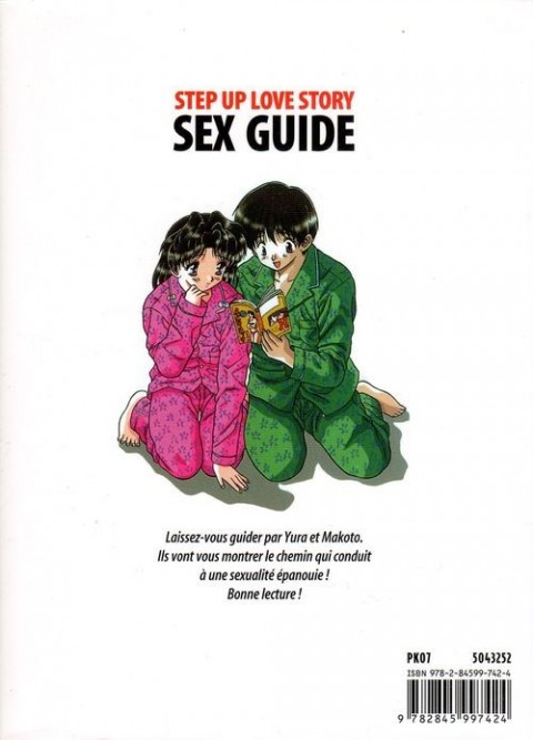 Verso de l'album Step up love story Sex guide