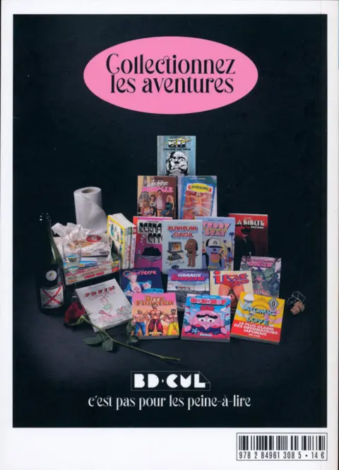 Verso de l'album Teddy Beat Tome 3 Sex Change