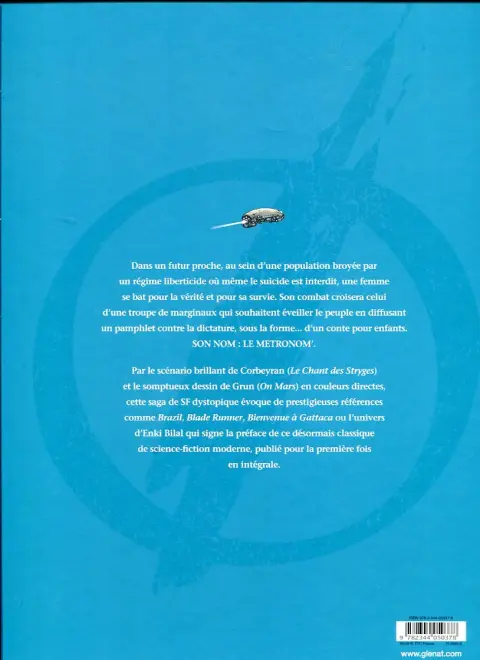 Verso de l'album Metronom' IntéGrale