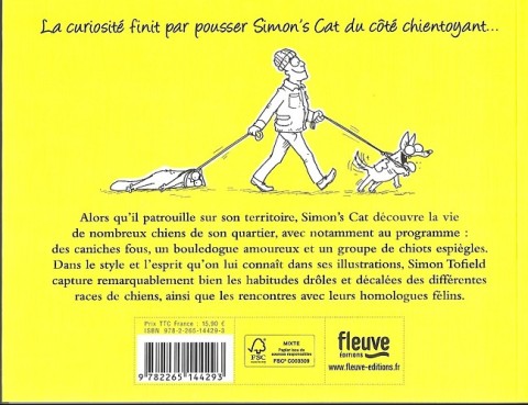 Verso de l'album Simon's Cat Tome 11 Quelle vie de chien !