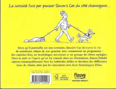 Verso de l'album Simon's Cat Tome 11 Quelle vie de chien !