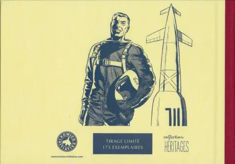 Verso de l'album Sky masters of the space force 1