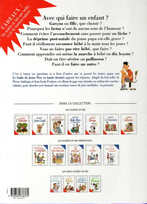 Verso de l'album Le Guide Tome 1 Le guide du jeune père