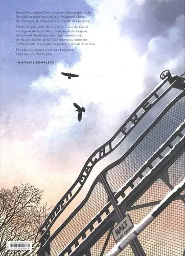 Verso de l'album Les anges d'Auschwitz