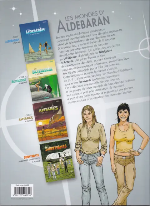Verso de l'album Aldébaran Tome 5 La créature