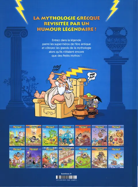 Verso de l'album Les Petits Mythos Tome 14 Mouton d'or et les Argonautes