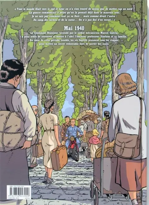 Verso de l'album Les Combattants Tome 1 Dix jours en mai