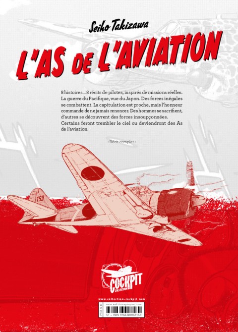 Verso de l'album L'As de l'aviation