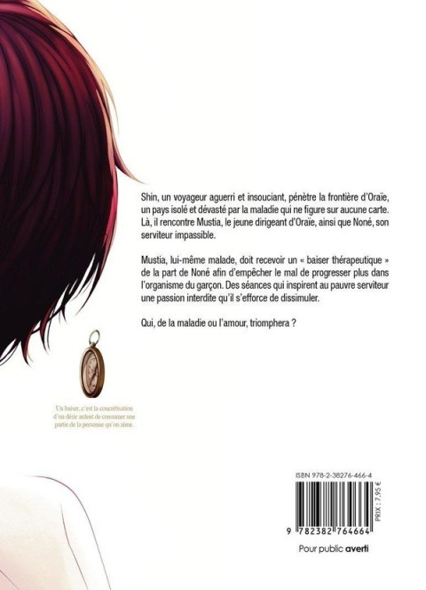 Verso de l'album Le royaume inexploré d'Oraïe