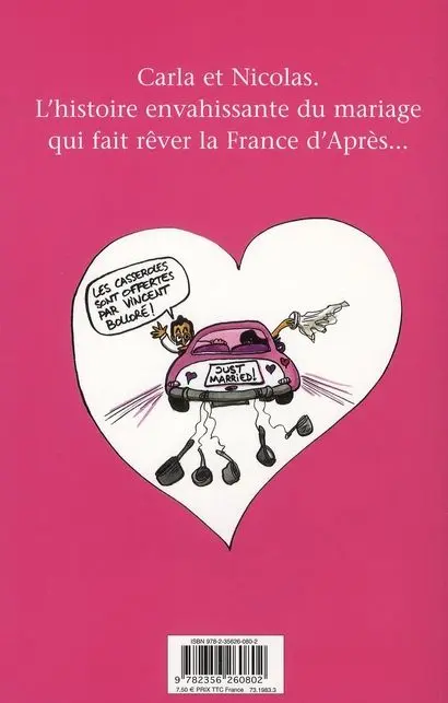 Verso de l'album Conte de fées à l'Elysée