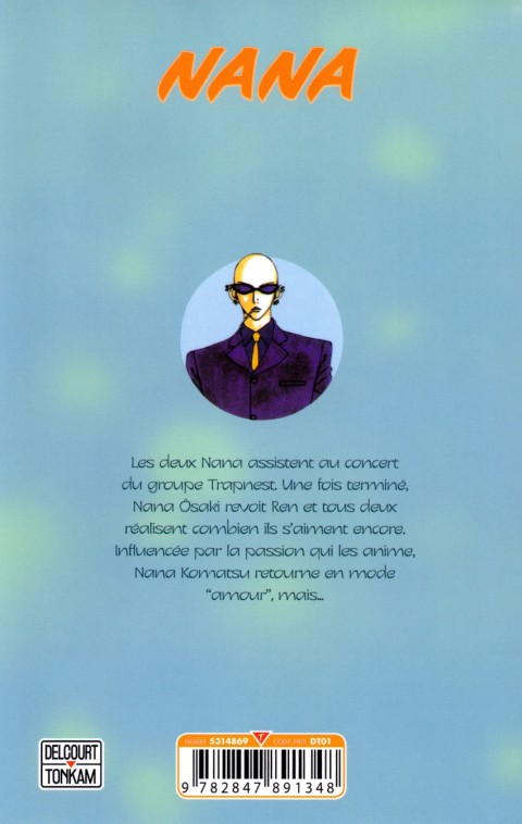 Verso de l'album Nana 5