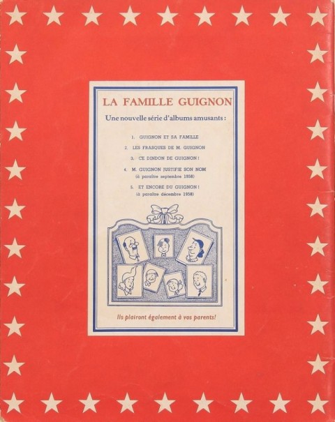 Verso de l'album La Famille Guignon Tome 3 Ce Dindon de Guignon