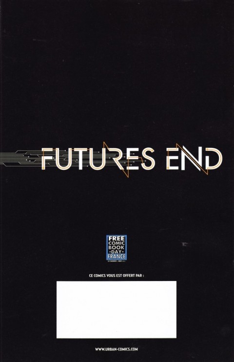 Verso de l'album Futures End Futures End #0