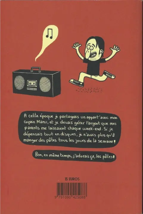 Verso de l'album Gimme Indie Rock ! Tome 3 Just Gimme Indie Rock !
