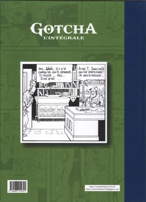 Verso de l'album Gotcha L'intégrale