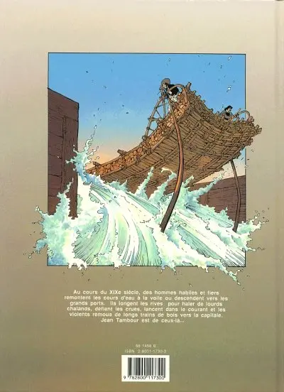 Verso de l'album Le Grand fleuve Tome 1 Jean Tambour