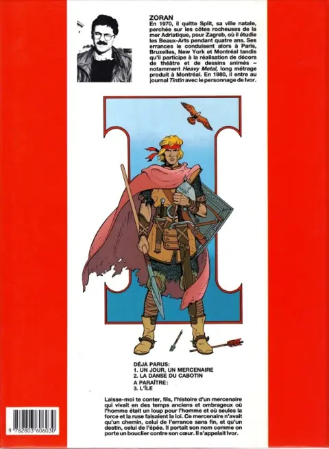 Verso de l'album Ivor Tome 2 La danse du cabotin