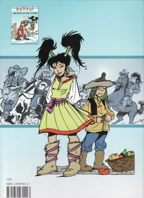 Verso de l'album Kalitai Tome 1 Les huns et les autres