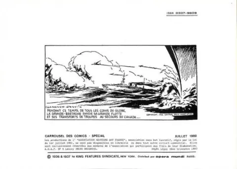 Verso de l'album Luc Bradefer - Brick Bradford Anaf Tome 6 La lutte contre Temuchin