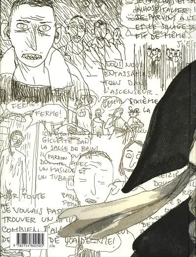 Verso de l'album Ma vie mal dessinée