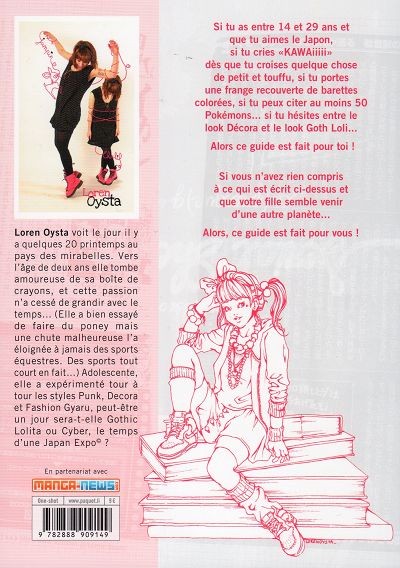 Verso de l'album Manga Girls Manga Girls - Le (presque) guide