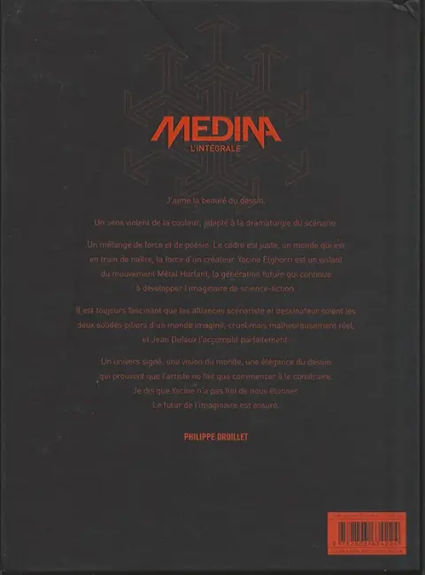 Verso de l'album Medina Medina - L'intégrale