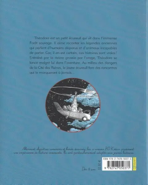 Verso de l'album Le Mont des brumes Tome 1 Les voyages de Théodore