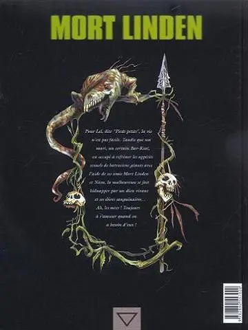Verso de l'album Mort Linden Tome 3 Bestiaux