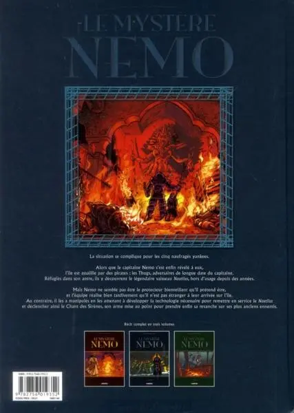 Verso de l'album Le Mystère Nemo Tome 3 Océan