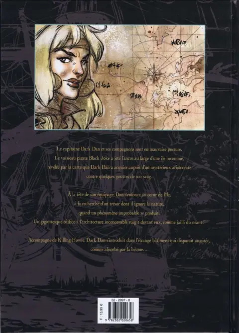 Verso de l'album Pavillon Noir Tome 2 Par-delà les océans