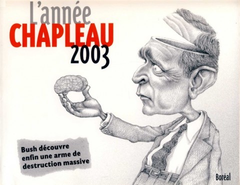 Couverture de l'album L'année Chapleau 2003