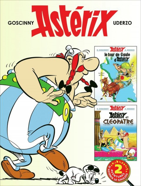Couverture de l'album Astérix Tomes 5 et 6 Le tour de Gaule d'Asterix / Astérix et Cléopâtre