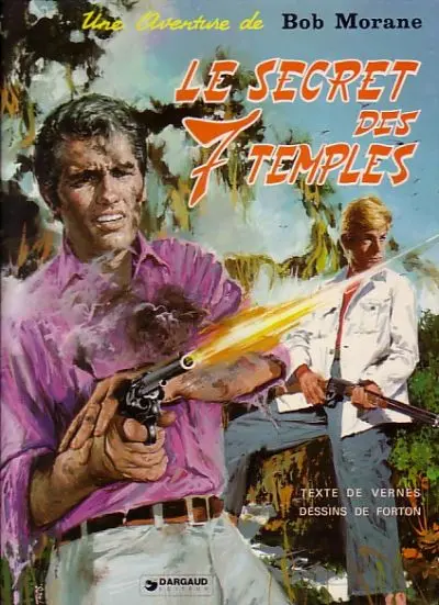 Couverture de l'album Bob Morane Tome 9 Le secret des 7 temples