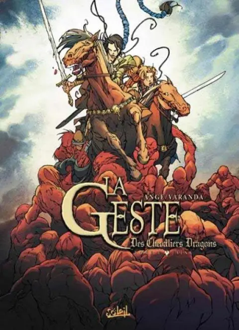 Couverture de l'album La Geste des Chevaliers Dragons Tome 1 Jaïna