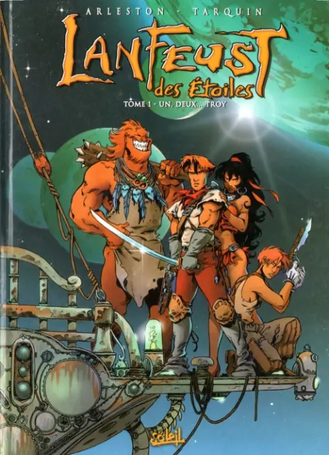 Couverture de l'album Lanfeust des Étoiles Tome 1 Un, deux... Troy