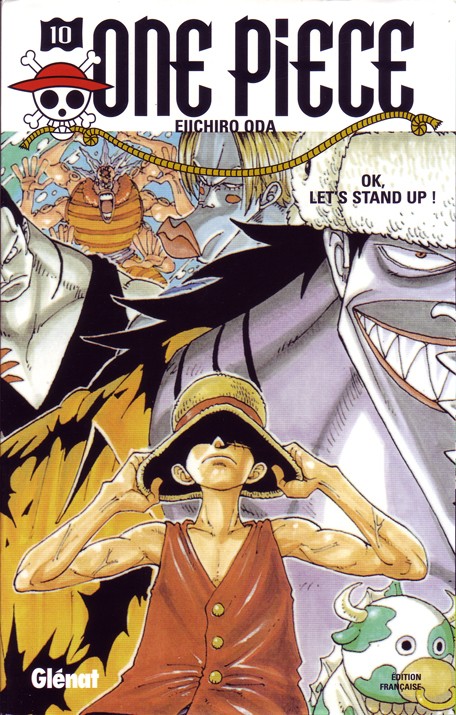 Couverture de l'album One Piece Tome 10 OK, let's stand up !