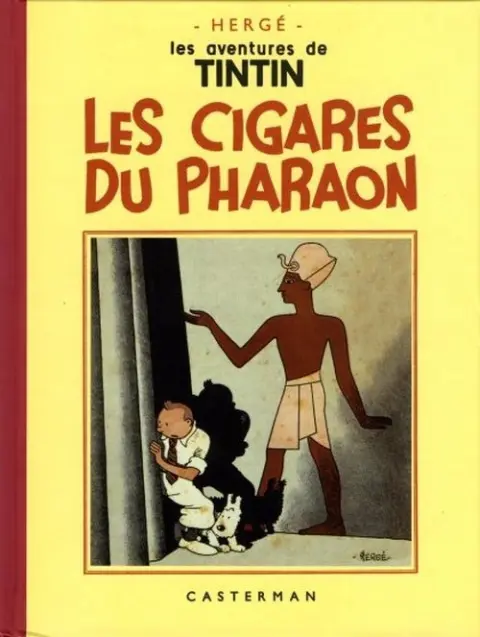 Couverture de l'album Tintin Tome 4 Les cigares du Pharaon