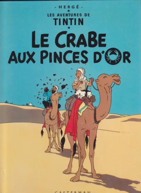 Couverture de l'album Tintin Tome 9 Le crabe aux pinces d'or