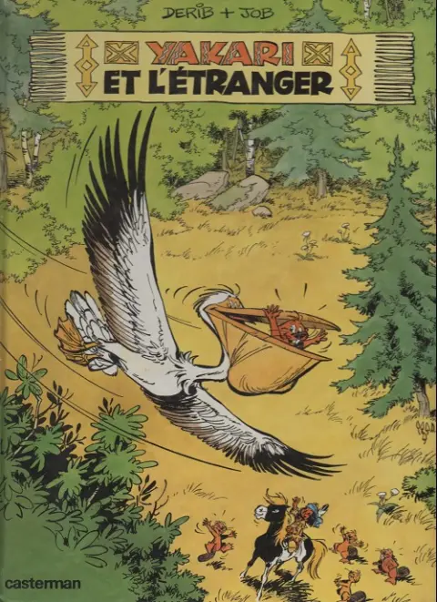Couverture de l'album Yakari Tome 7 Yakari et l'étranger
