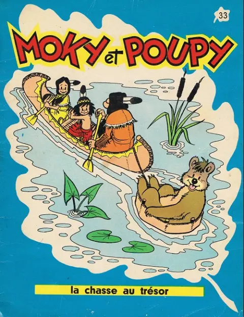 Moky et Poupy Tome 33 La chasse au trésor