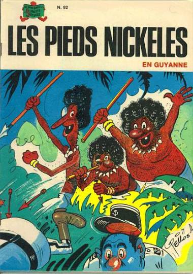 Couverture de l'album Les Pieds Nickelés Tome 92 Les Pieds Nickelés en Guyanne