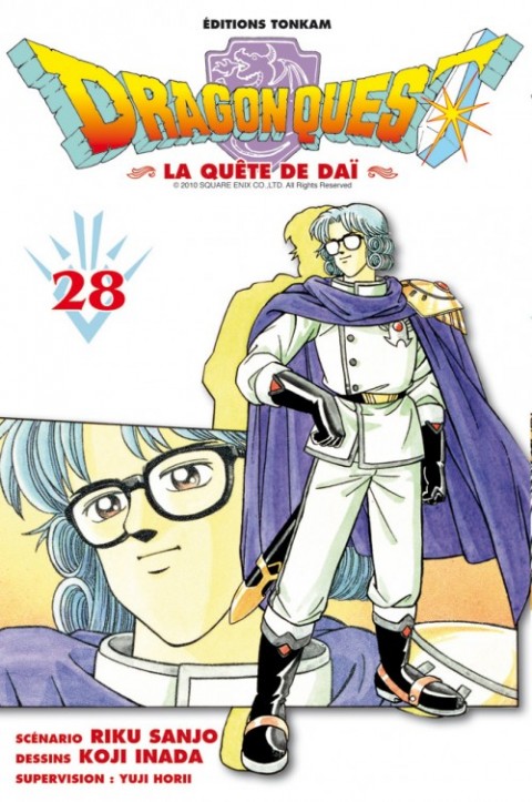 Couverture de l'album Dragon Quest - La quête de Daï Tome 28 Le retour du grand héros !