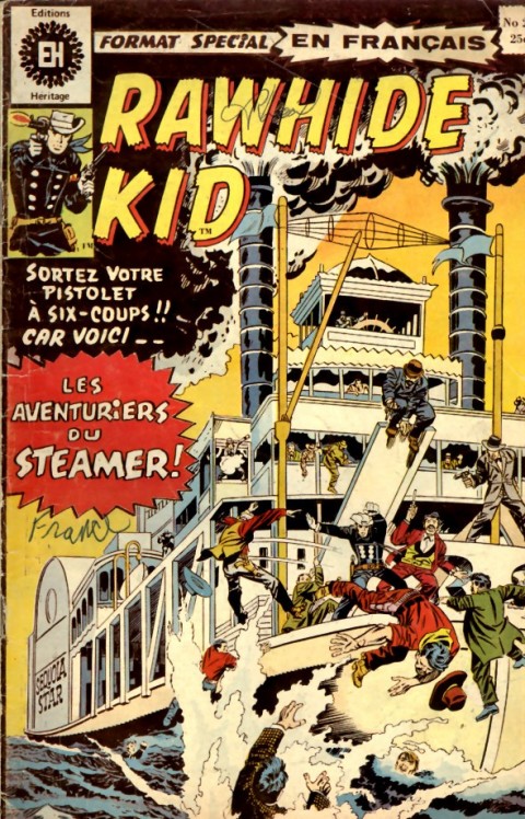 Rawhide Kid N° 26 Les aventuriers du steamer !