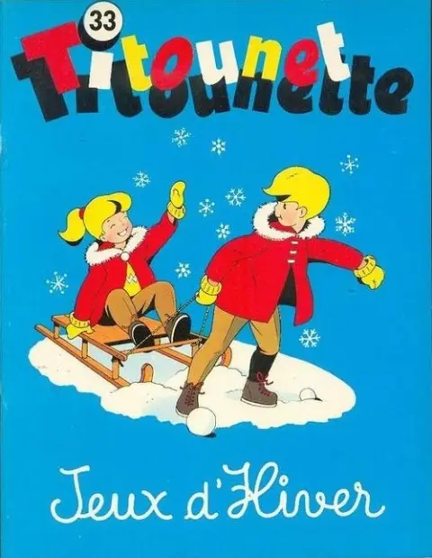 Titounet et Titounette Tome 33 Jeux d'hiver