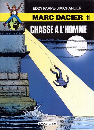 Couverture de l'album Marc Dacier Couleurs Tome 11 Chasse à l'homme